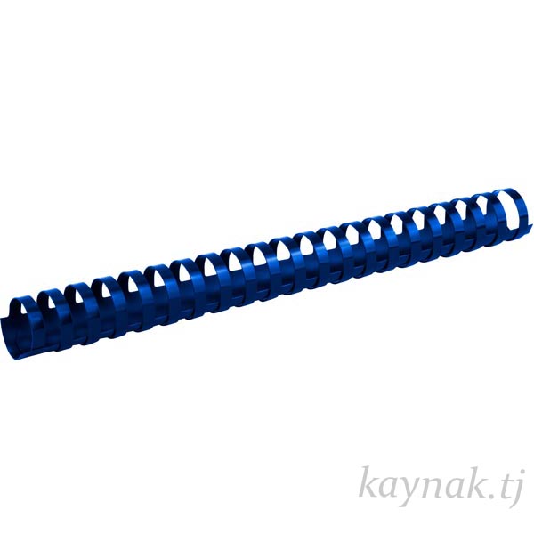 Пружина пластиковая Axent 2928-02-A, 28 мм, синяя, 50 штук