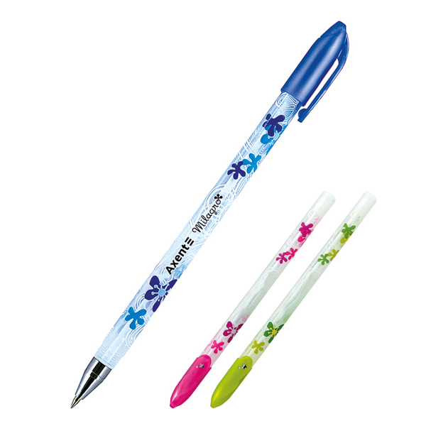 Ручка шариковая Axent Milagro AB1011  0.5 мм, синяя