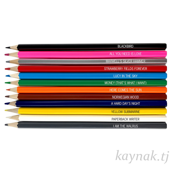 12 Color pencils